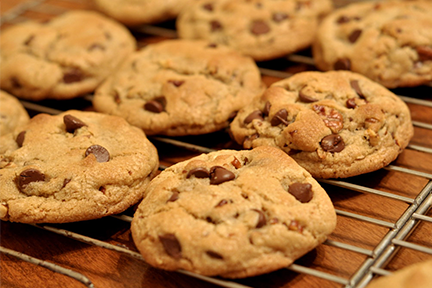 Santa's favorite chocolate chip cookies